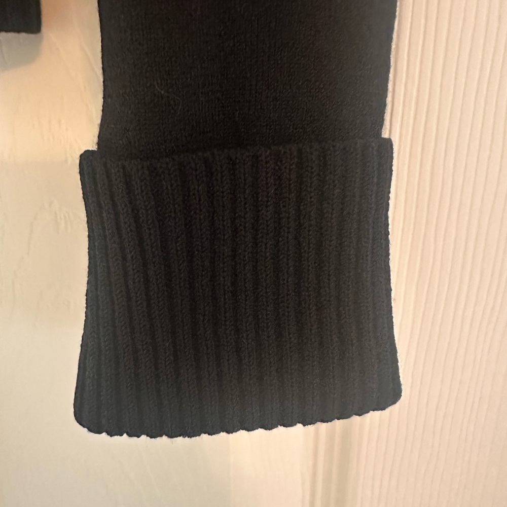 Banana Republic Black Button-Front Cardigan Sweater Career Office - Picture 3 of 5
